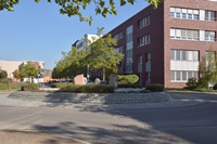 Gesch�ftsstelle Babelsberg im Sirius Business Park, Ansicht aus der  Gro�beerenstra�e